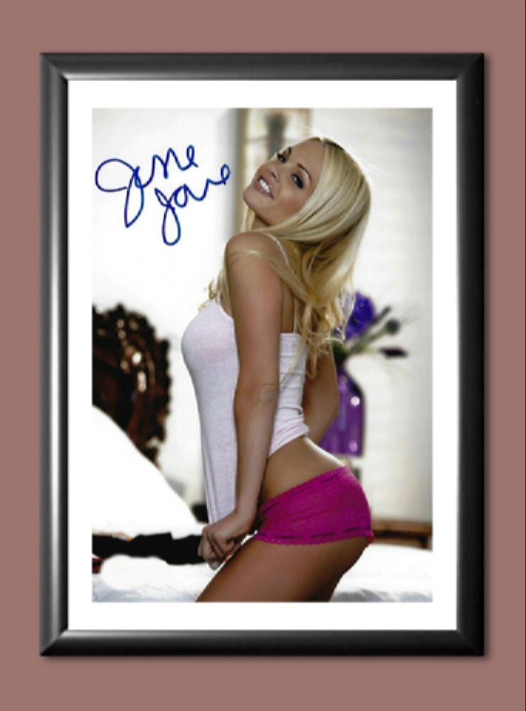 Jesse Jane Adult Model Signed Autographed Poster Photo A4 8.3x11.7"" MO2761A4