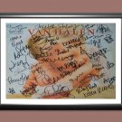 AVN Adult Stars Van Halen Signed Autographed Poster Photo A4 8.3x11.7"" MO2677A4