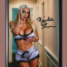 Nicolette Shea Adult Model Signed Autographed Poster Photo A3 11.7x16.5"" MO2912A3