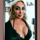 Kylie Kingston Adult Model Signed Autographed Poster Photo A3 11.7x16.5"" MO2873A3