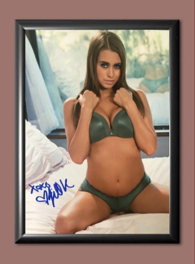 Jill Kassidy Adult Model Signed Autographed Poster Photo A3 11.7x16.5"" MO2774A3