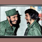 Che Guevara Fidel Castro Signed Autographed Poster Photo A4 8.3x11.7"" H144A4