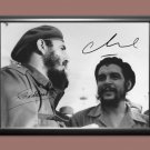 Che Guevara Fidel Castro Signed Autographed Poster Photo A3 11.7x16.5"" H143A3