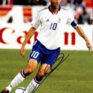Zenedine Zidane Signed Autographed Poster Photo A4 8.3x11.7""