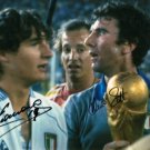 Daniele Massaro Dino Zoff Italian Signed Autographed Poster Photo A2 16.5x23.4""