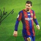 Lionel Messi Barcelona Signed Autographed Poster Photo A2 16.5x23.4""