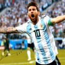 Lionel Messi Barcelona Signed Autographed Poster Photo A2 16.5x23.4""