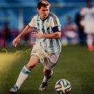 Lionel Messi Barcelona Signed Autographed Poster Photo A2 16.5x23.4""