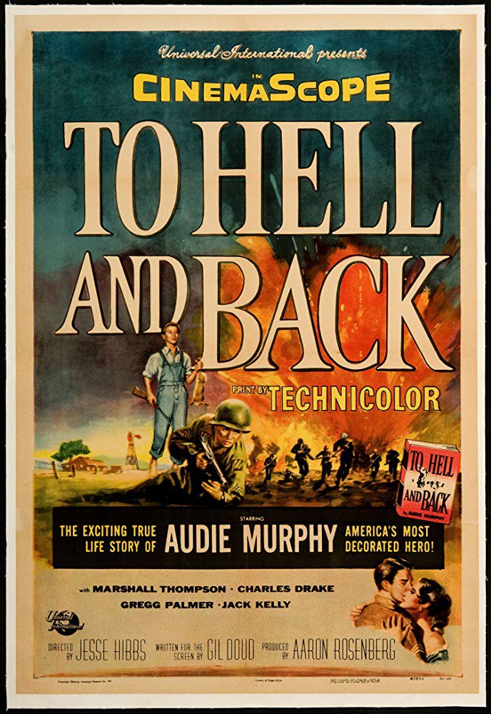 To Hell and Back DVD Classic WWII Movie Audie Murphy