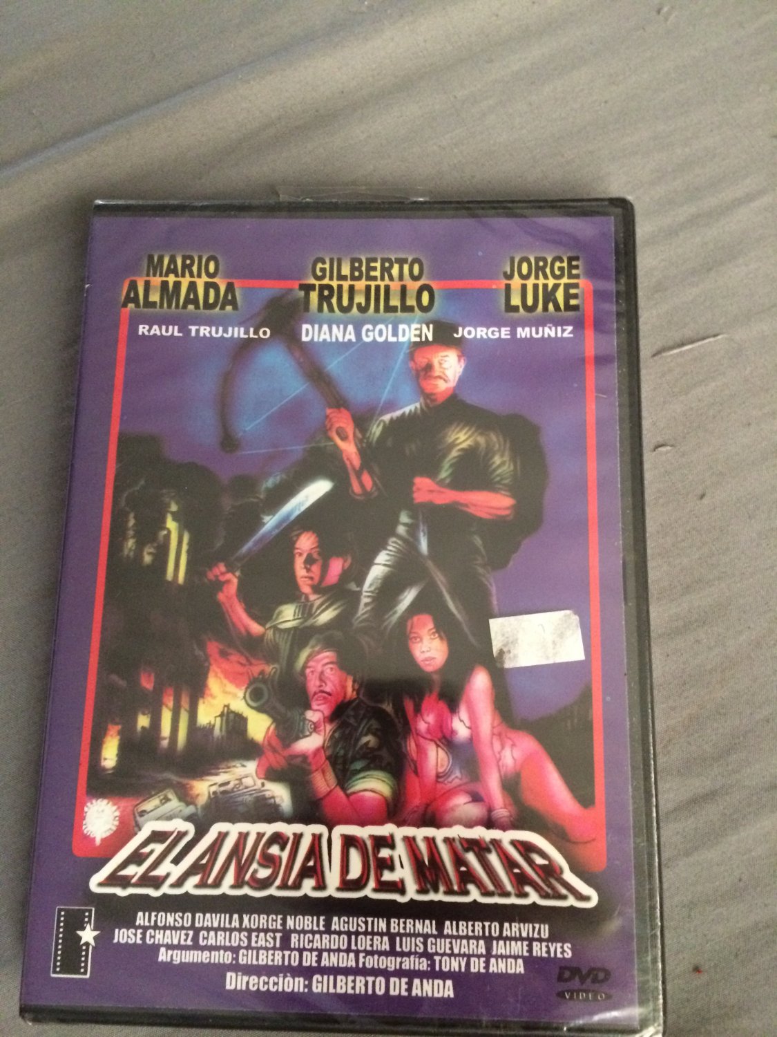 El Ansia De Matar DVD