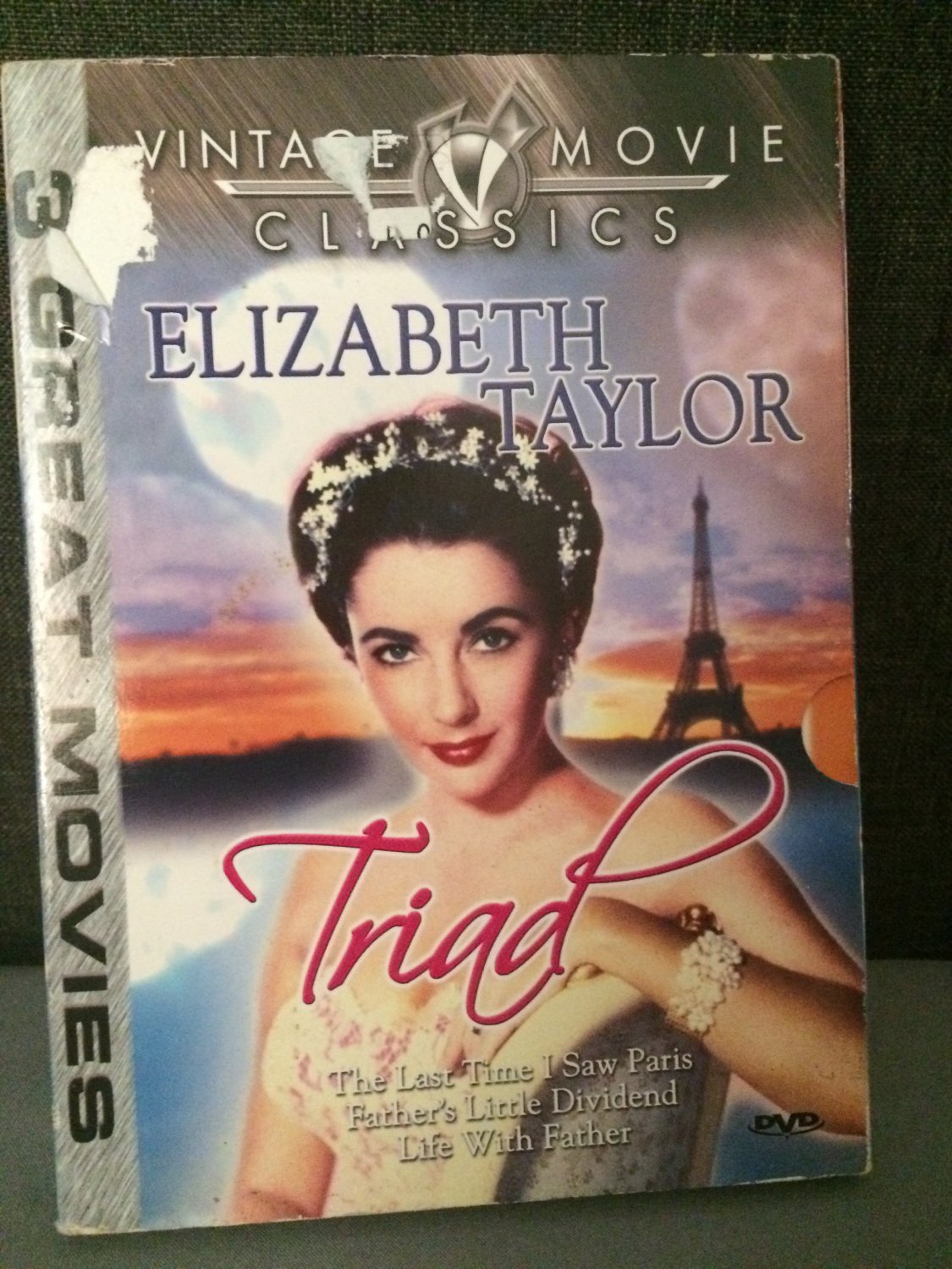 Elizabeth Taylor Triad dvd