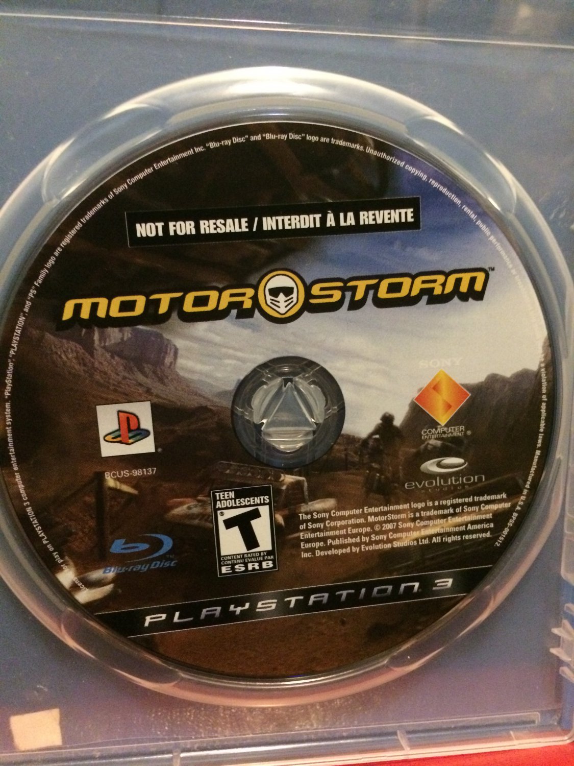 PS3 Motor Storm