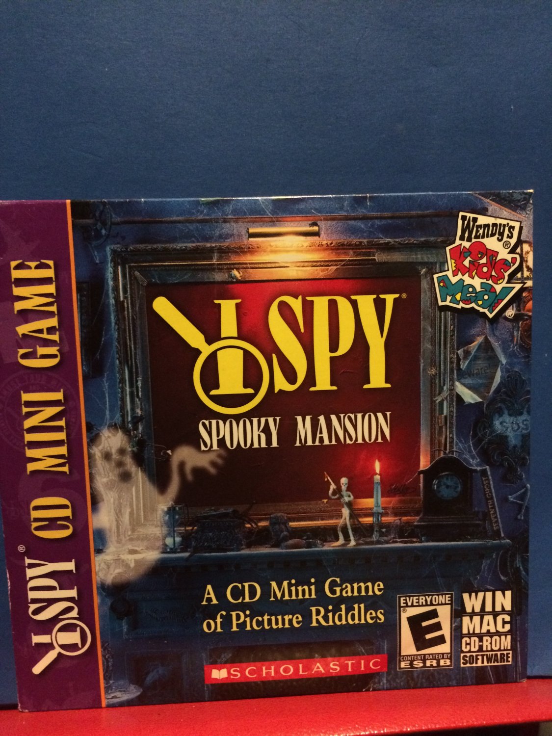I Spy Spooky Mansion CD mini game