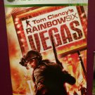 Xbox 360 Tom Clancy’s Rainbow Six Vegas Manual