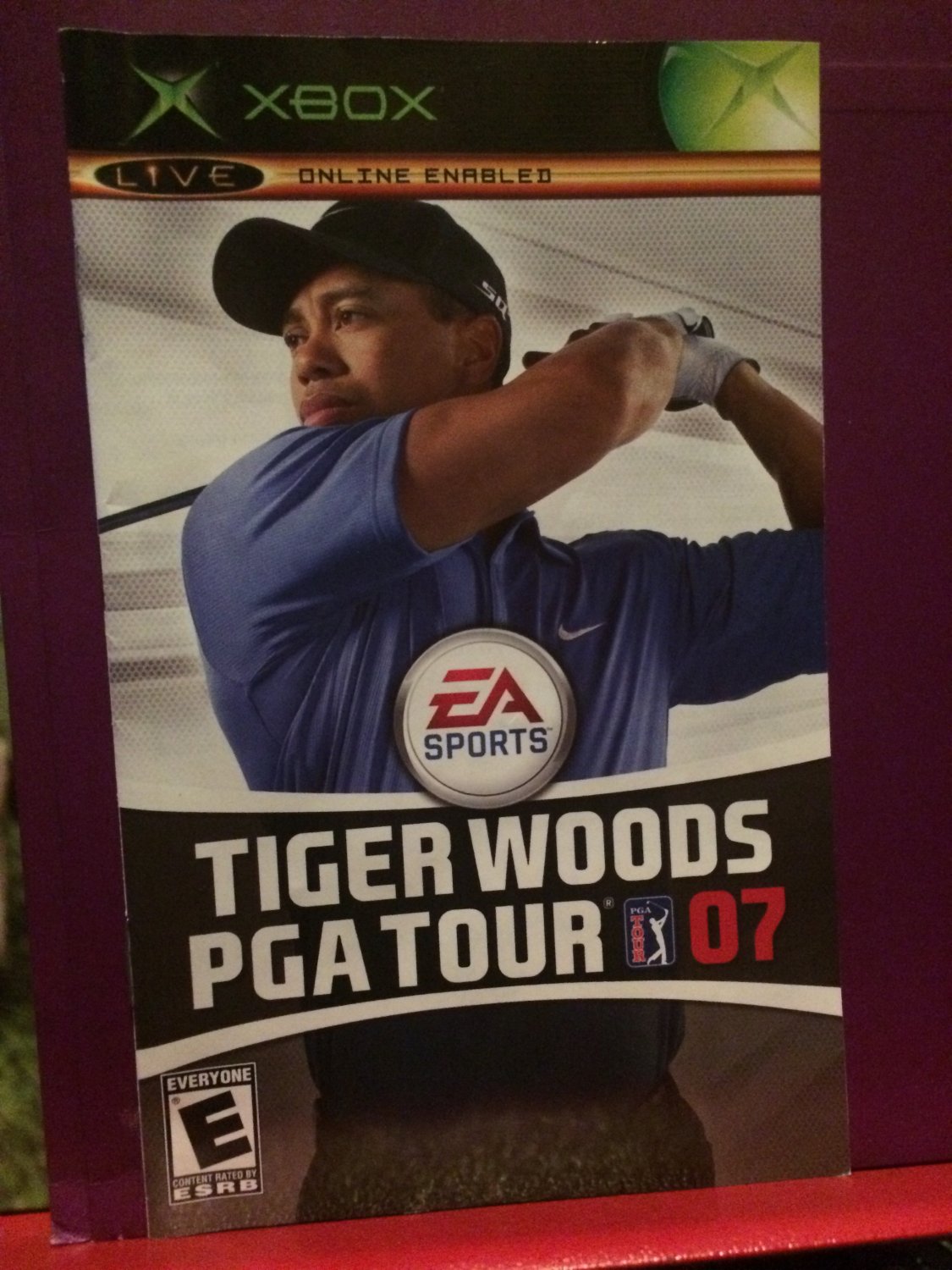 Xbox Tiger Woods PGA Tour 07