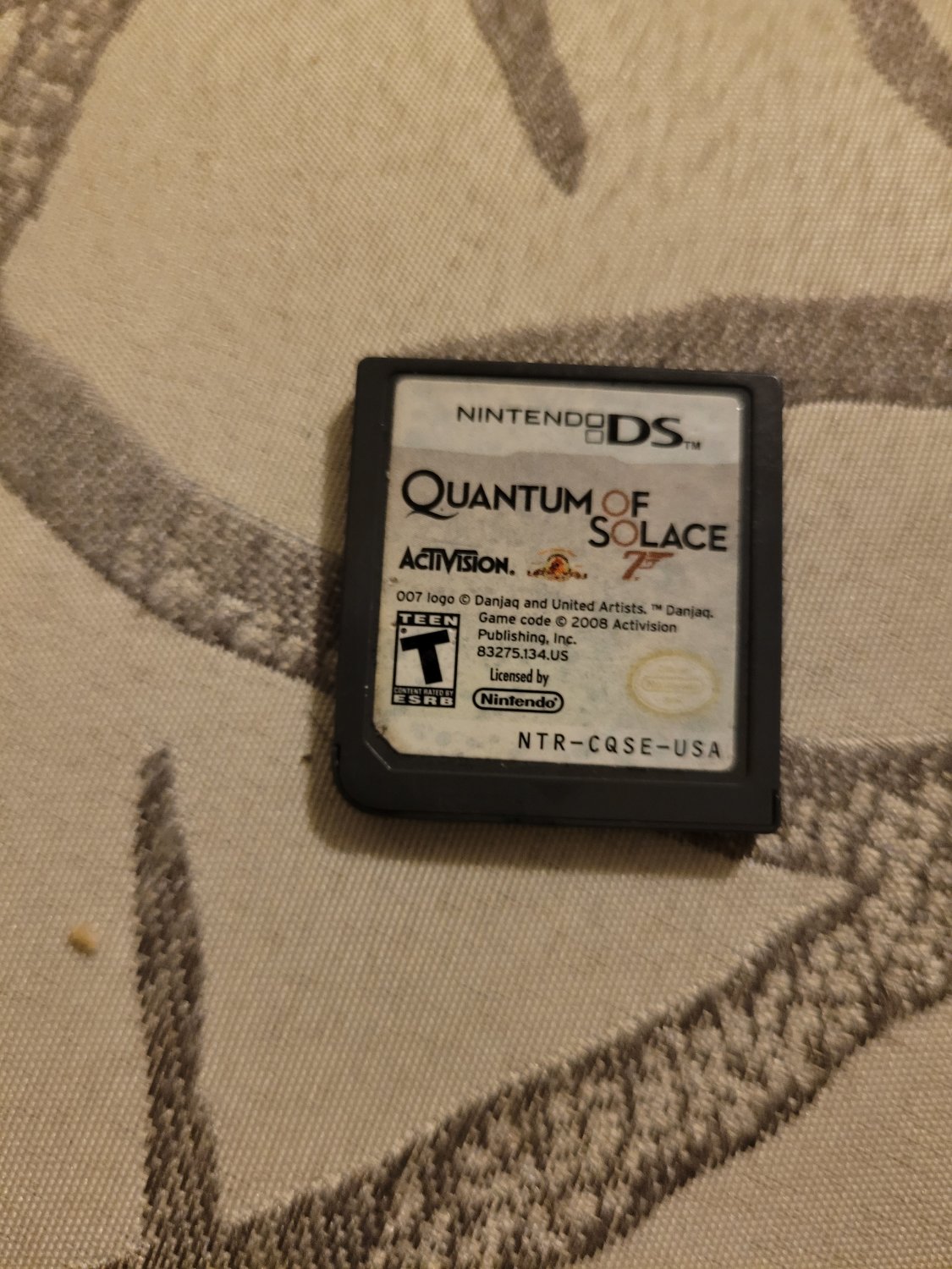 Nintendo DS Quantum Of Solace