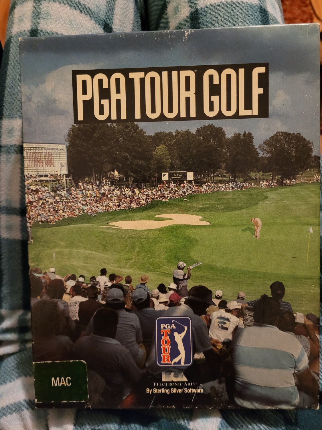 PGA Tour Golf Sterling Silver Software Vintage Mac Floppy Discs Electronic Arts