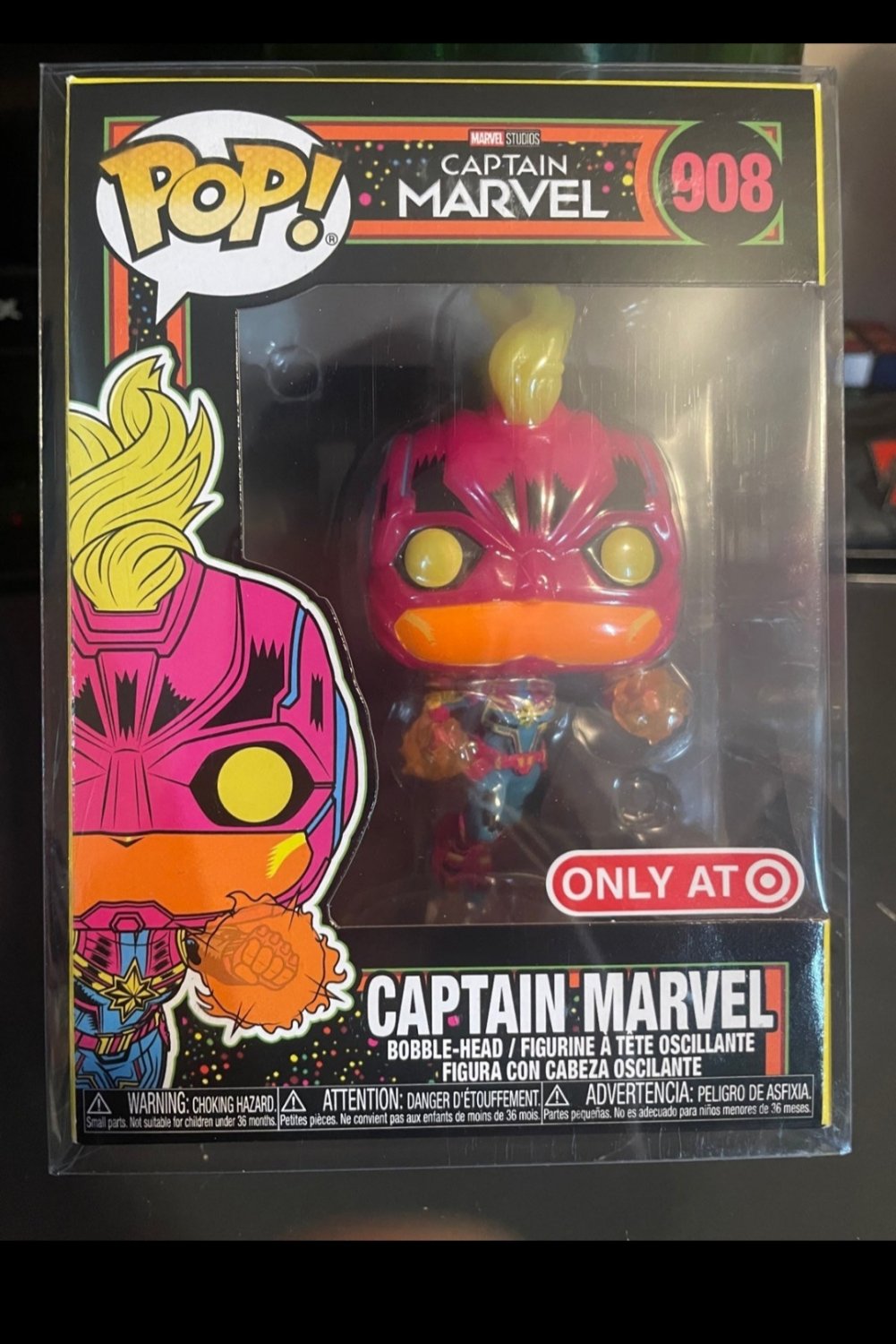 Funko Pop # 908 Captain Marvel