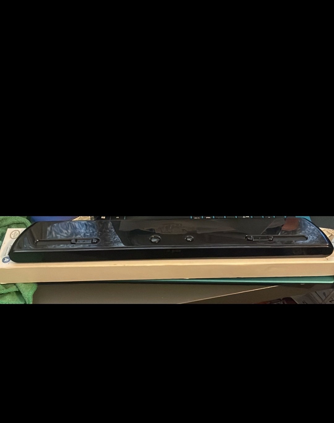 Nintendo Wii Wireless Ultra Sensor Bar 091002 - Black