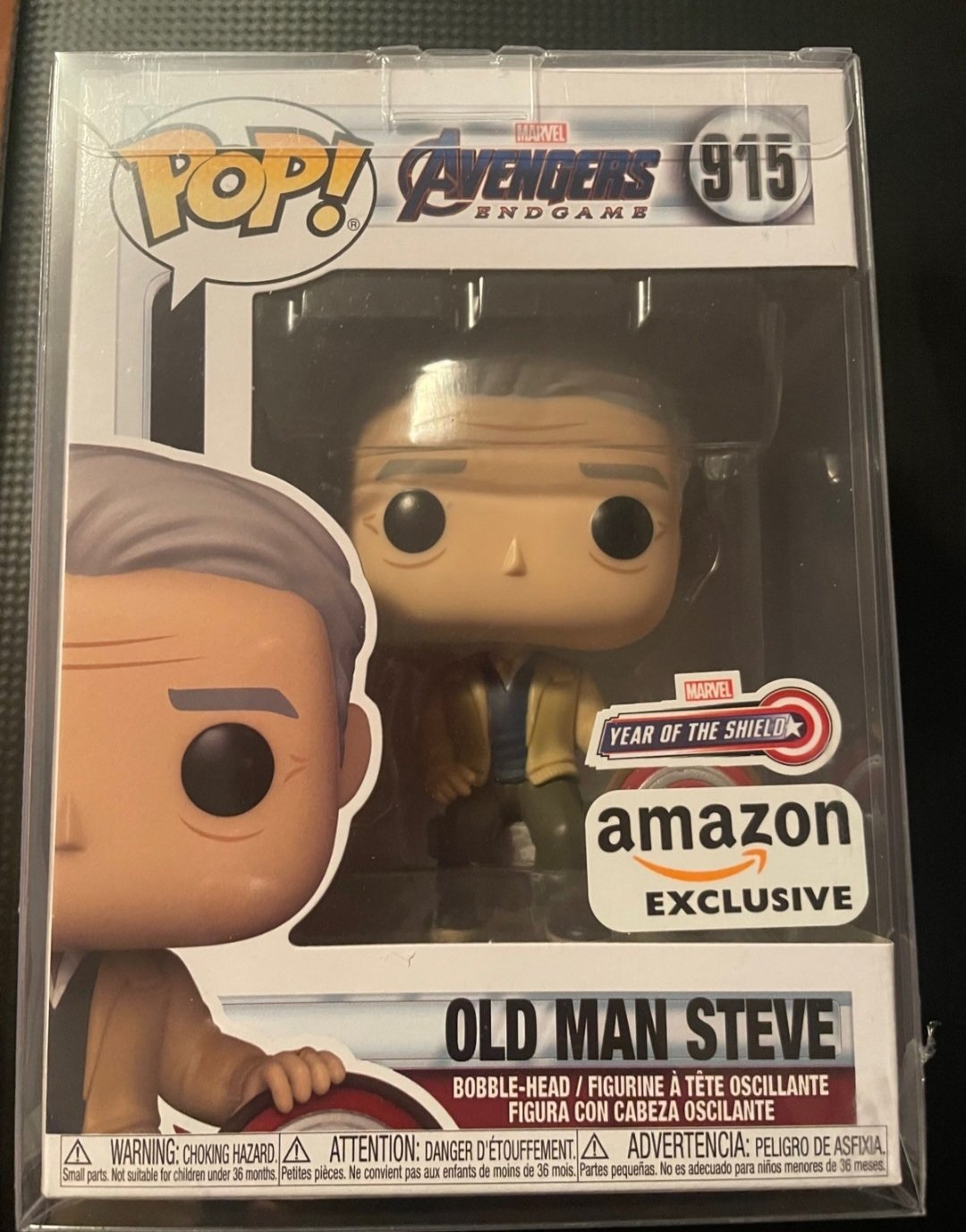 Funko POP Avengers Endgame: Old Man Steve #915