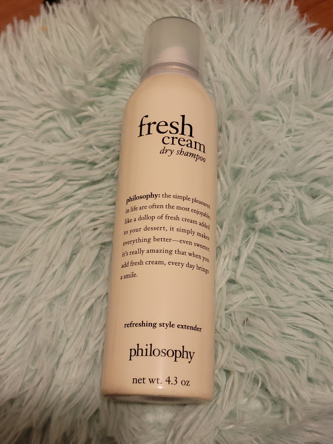 Fresh Cream Dry Shampoo by Philosophy for Unisex - 4.3 oz Dry Shampoo