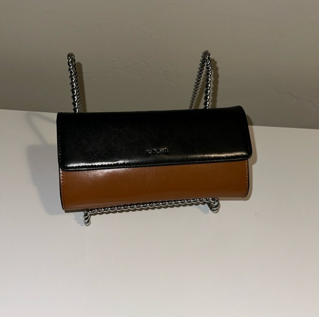 Lodis Tri Color Leather Wallet EUC Rare Two Tone