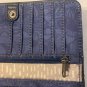 Sakroots 7x3.5 Sak Long Wallet Blue EUC
