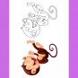 High Quality Animal Coloring Book for Children or Kids With Instant Download. (Vol - 1).