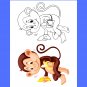 High Quality Animal Coloring Book for Children or Kids With Instant Download. (VOL - 2)