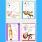 12 Pages Animal Coloring Book for Children or Kids With Instant Download. ( Vol - 6)