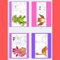 16 pages Animal Coloring Book for Children or Kids With Instant Download. (Vol - 7).