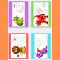 Best 18 pages Animal Coloring Book for Children or Kids With Instant Download. (Vol - 8)