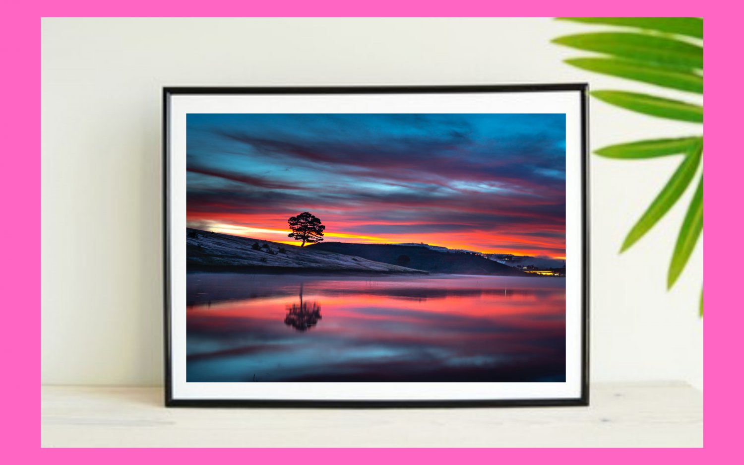 Gallery Wall art, Sky Printable Art, Wild Sky Art & Water Line Art