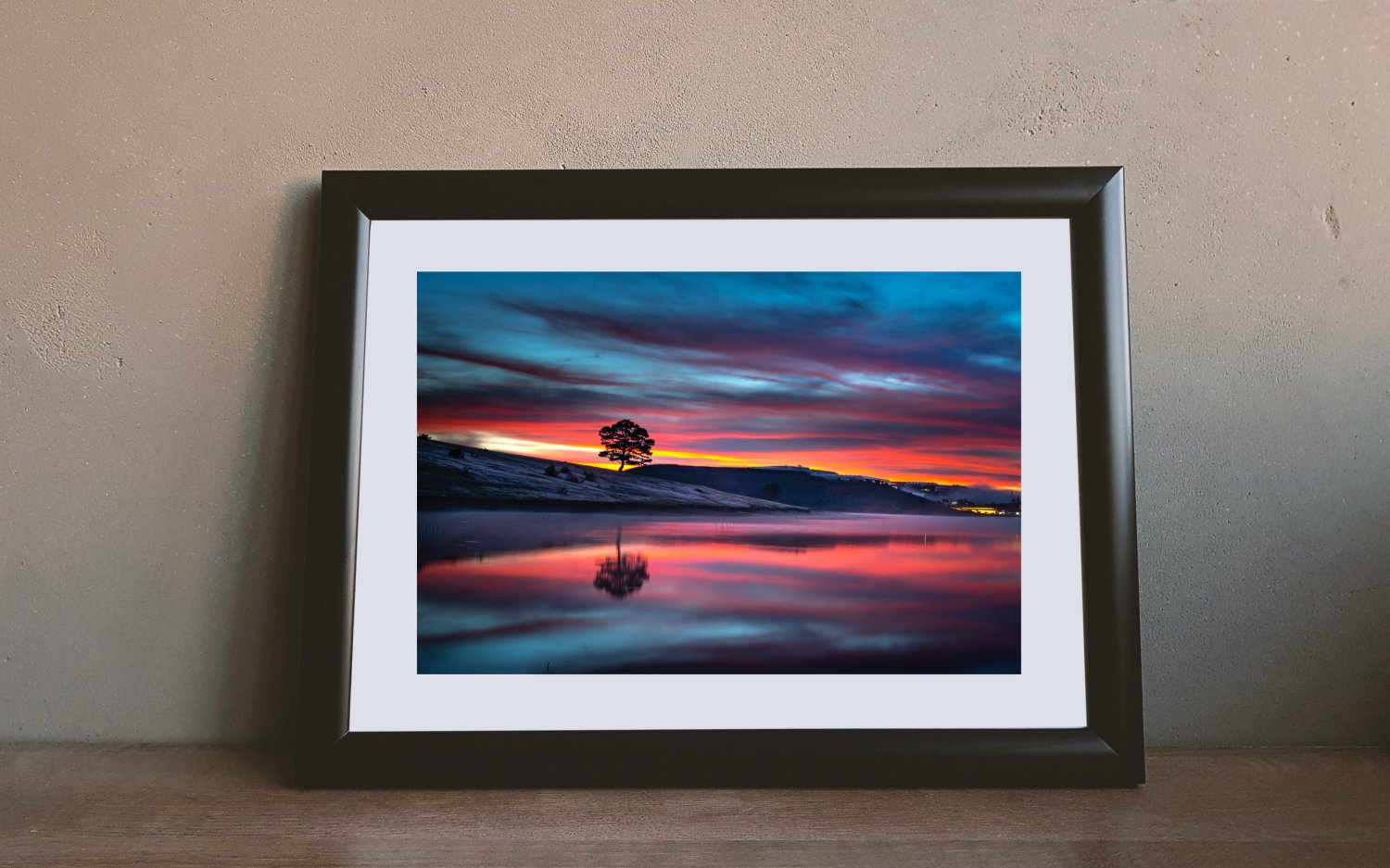 Gallery Wall art, Sky Printable Art, Wild Sky Art & Water Line Art