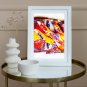 Woman face Printable Art, Close-up Woman face Art & Water Line Art, Modern Home Decor Art.