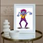 Cartoon Art, Cartoon Printable Art & Water Line Art, Modern Home Decor Art, Wall Decor,