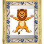 Cartoon Art, Lion Cartoon Printable Art & Water Line Art, Modern Home Decor Art, Wall Decor,