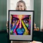 Woman Face Printable Art, Woman Beauty Printable Art & Water Line Art,