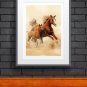 Gallery Wall art, Horse Printable Art, Horse Art & Water Line Art, Modern Home Decor Art.