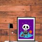 Skeleton man Activity Printable Art, Skeleton man Beauty Printable Art & Water Line Art.