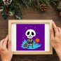 Skeleton man Activity Printable Art, Skeleton man Beauty Printable Art & Water Line Art.