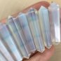 Lot of 100 Bulk Opalite Crystal Double Terminated Point Jewelry Making, Crystal Grids