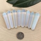 Lot of 100 Bulk Opalite Crystal Double Terminated Point Jewelry Making, Crystal Grids
