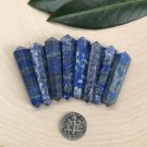 Lot of Bulk 100 Lapis Lazuli Double Terminated Point jewelry making