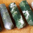 Lot of Bulk 100 Moss Agate Double Terminated Point