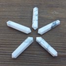 Lot of Bulk 100 Howlite Double Terminated Gemstone Crystal