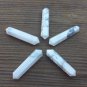 Lot of Bulk 100 Howlite Double Terminated Gemstone Crystal