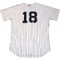 Johnny Damon Autographed On Back Authentic Home NY Yankees Jersey