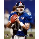 Eli Manning Autographed Close Up 8x10 Photograph