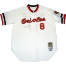 Cal Ripken Jr. 1984 Autographed On Front Orioles White Home Jersey